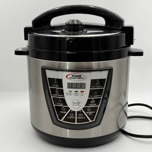 Power Pressure Cooker XL 6 Quart PPC770-1 Stainless Steel Multi-Cooker 1000W